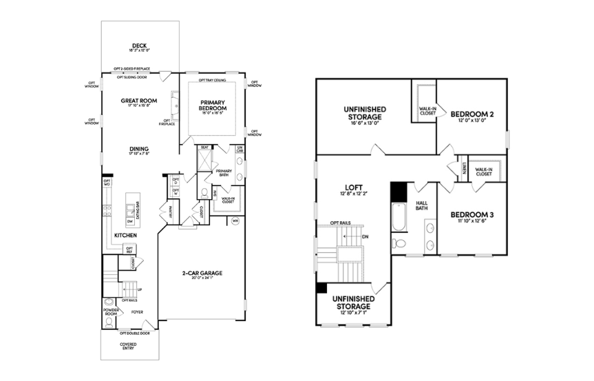 Delaney Base Floorplan
