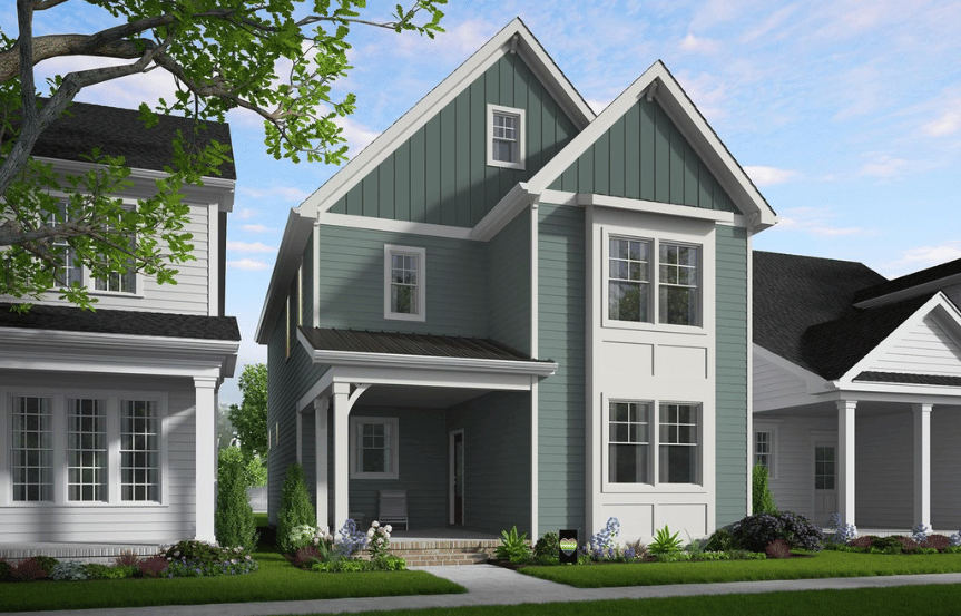 Castle in Brooklyn by Garman Homes Elevation J