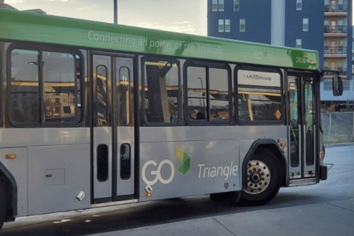 GoTriangle Bus Route, New Homes Ponder