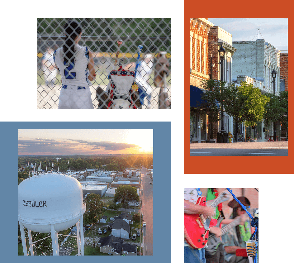 Zebulon, NC collage | Ponder community in Wendell, NC