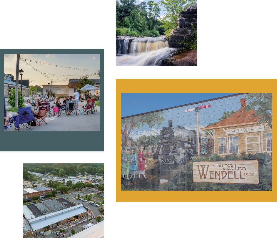 Wendell, NC collage | Ponder community in Wendell, NC