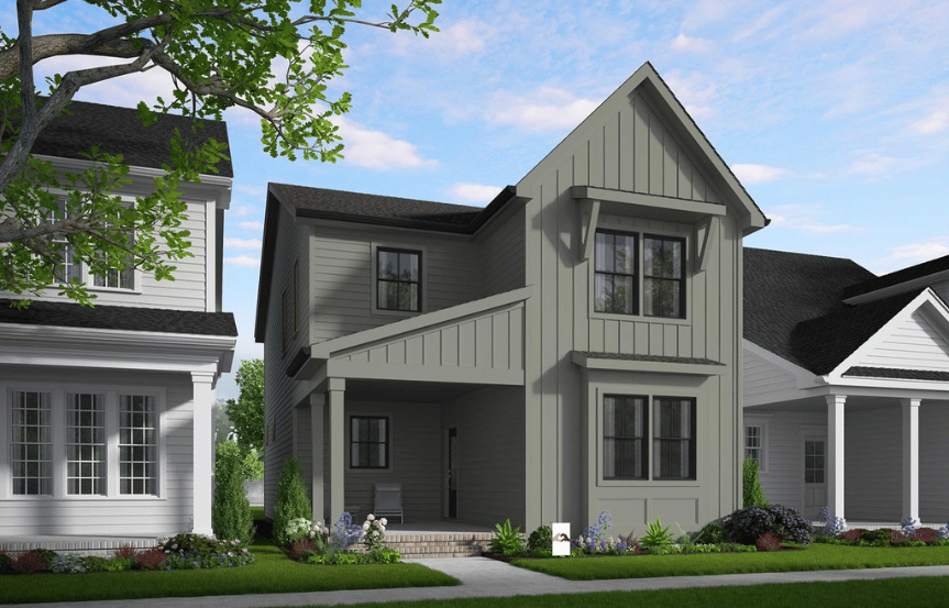 Castle in Brooklyn by Garman Homes | Elevation L